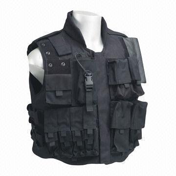 Tactical Vest, Used by Police, Military and Special Forces