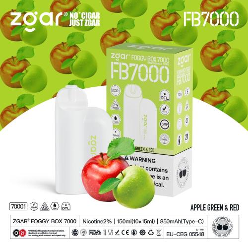 Zgar Foggy Box 7000 VAPE Wholesale