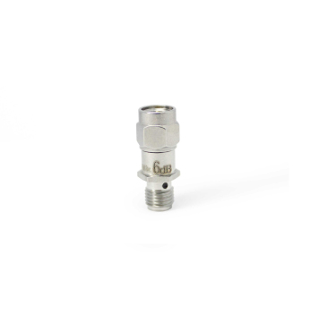 SMA coaxial fixed attenuator, DC to 6GHz,2W 6dB Attenuator