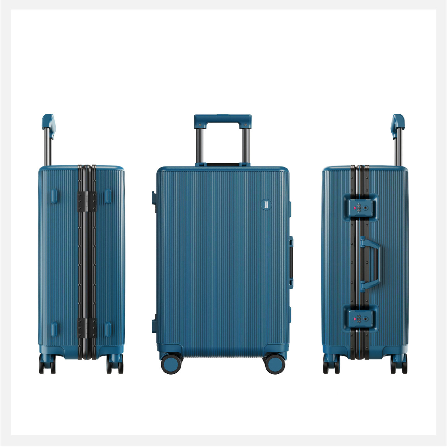 กระเป๋าเดินทางพร้อมกรอบอลูมิเนียม Suitcase With Aluminum Frame