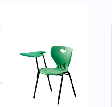 School chair with writing board and training chair