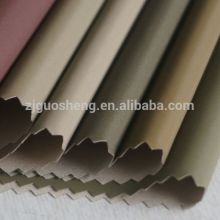 low-elastic lightness pu nubuck fabric for casual clothing