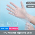 TPU tek kullanımlık elastik eldivenler