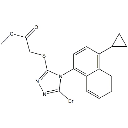 Lesinurad impurità Numero CAS 878671-99-9