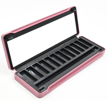 Customizable Rectangle Metal Tin Box - 12 Pan Empty Eyeshadow Palette for Packaging