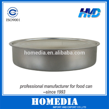 601# empty oval tin can for 397g sardines fish