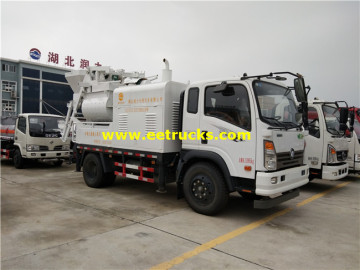 4m3 DFAC Concrete Pump Mixer Trucks