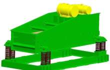 Filter elliptic vibration sieve