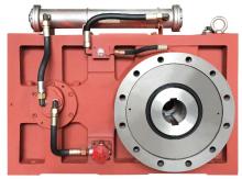 Single screw gearbox for plastic extruder