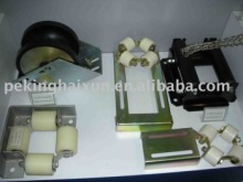 elevator part,guide mechanism,elevator chains