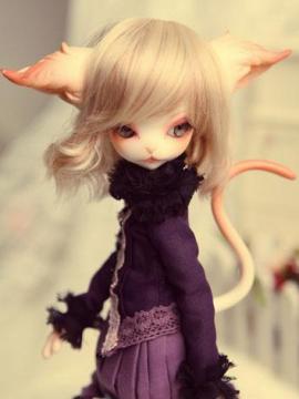 BJD Miss Kitty Cat 27cm Ball Jointed Doll