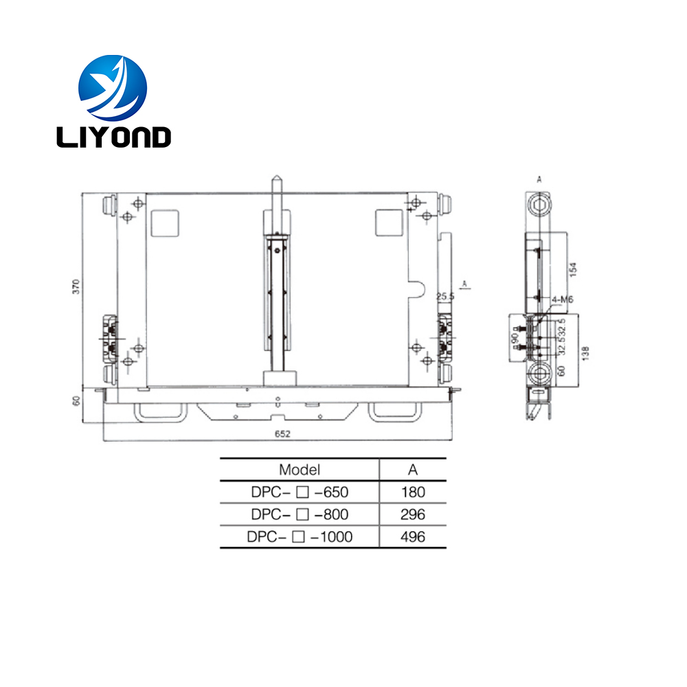 Manual Chasis Truck/Trolley/Low-body Vehicle for Handcart type Vacuum Circuit Breaker