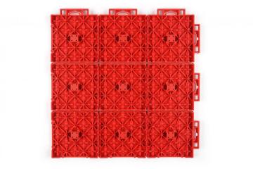 PP suspended interlocking sports flooring basketball courts