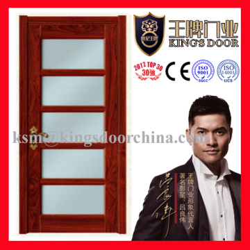 Combined glass doors for kitchen