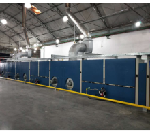 Heat setting stenter machine