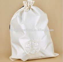 suede jewelry pouch, gift silk pouch Drawstring pouch CH220