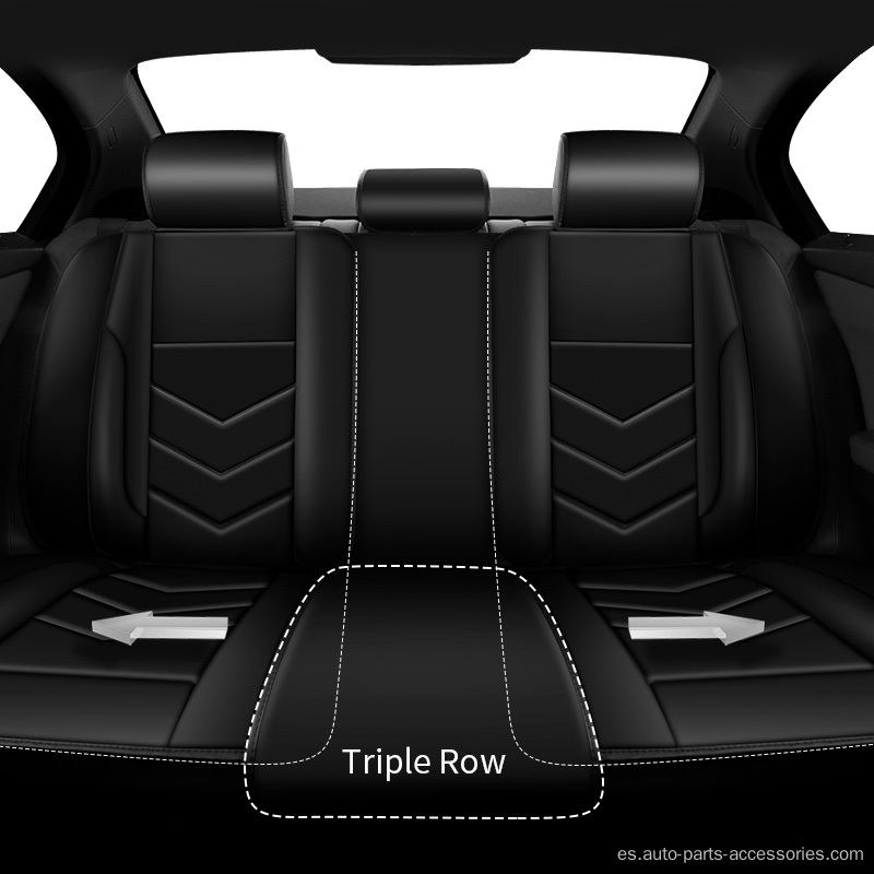 Set de cojín de tapa del asiento del automóvil antideslizante de cuatro estaciones