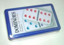 Dominos in Tin Box