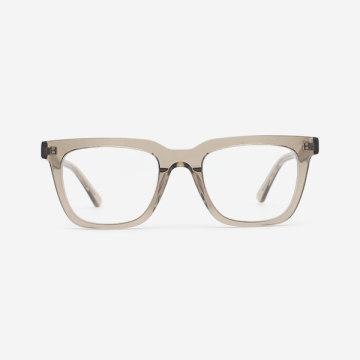 Square facade Acetate Unisex Optical Frames