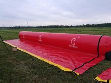 PVC inflated water flood tube wall
