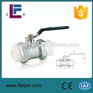 PPR Double Union Ball Valve