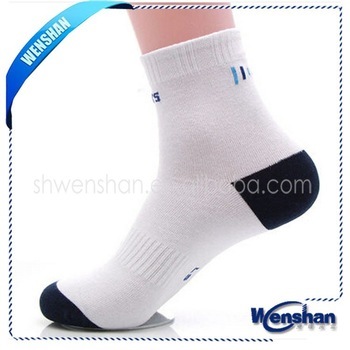 Wenshan custom yarn dyed sport socks