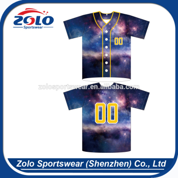 New Popular Custom Sublimation Fans Camo Baseball Shirts For Women