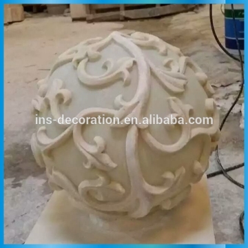 Cast stone outdoor lighting garden