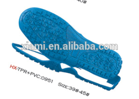 high quality skidproof football shoes outsole TPR outsole soccer shoes