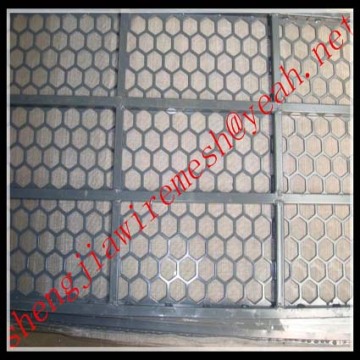 Steel frame vibrating sieving wire mesh