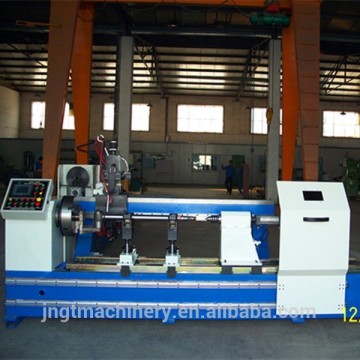 lpg cylinder bottom base welding machine