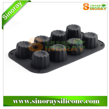 Eco-friendly 8-cup Silicone Muffin Pan from Ningbo