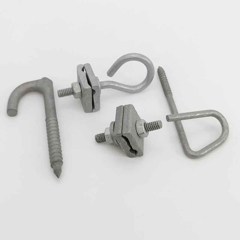 E típusú feszítőkapcsok horganyzott