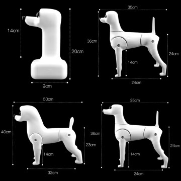 Professional Multi-Types Pet Grooming Plastic Poodle/Teddy/Bichon Simulation Faux Dog Hair