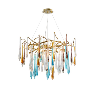 LEDER Colorful Beaded Commercial Chandeliers