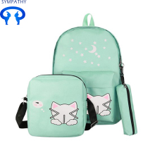 High school student college backpack travel backpack