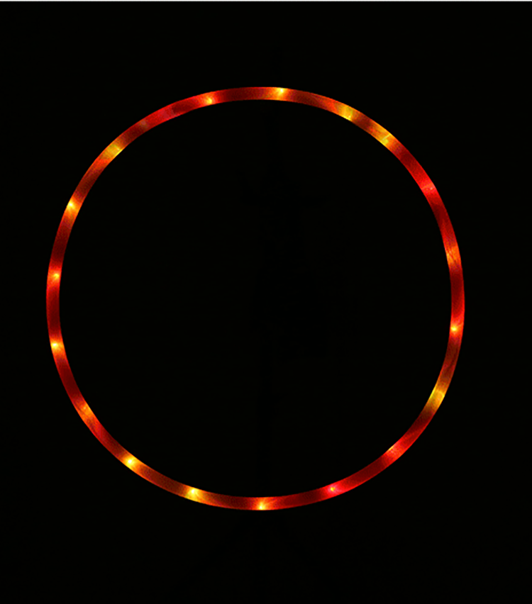 Luminous hula ring children kindergarten pupils beginners baby girl fitness hoop kids electronic hula ring