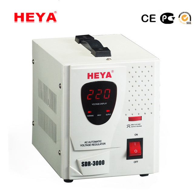 SDR New design AVR-3000 relay type voltage stabilizer