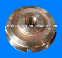 copper material pump bronze impeller sand casting,stainless steel pump impeller casting