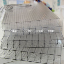 Plastic 3 wall X-structure polycarbonate pc hollow sheet panel