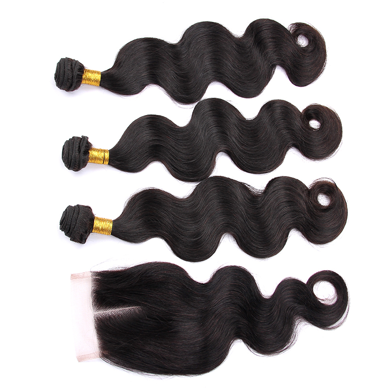 Large stock mink bundle hair with closure, china manufacturer cheap hair vendors, mink virgin brazilian hair bundle