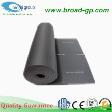 Black Thin Rubber Foam Insulation Roll