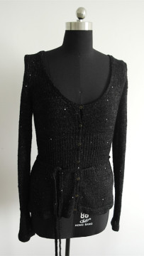 lady's knited sweater cardigans