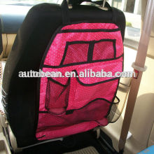 pink polyester car seat bottle holder car drink holder car back seat holder