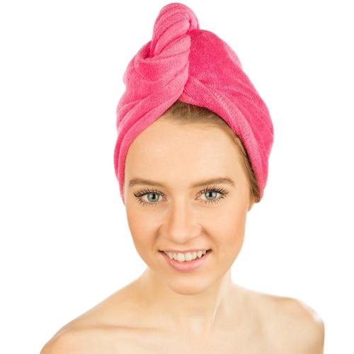 Mikrofiber saç turban havlu