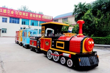 Trackless Train kids electric amusement train rides