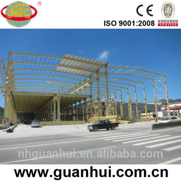 Pre engineered light burma steel structure building