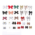 Colorful Zice Alloy Bowknot Charms for DIY Keychain Making Enamel Bow Knot Necklace Jewelry Making Accessories