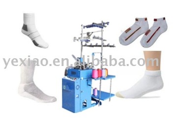 circular jacquard terry socks knitting machine,socks machine