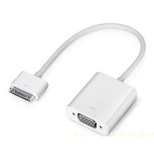 Apple 30 Pin al adaptador de cable VGA para iPhone / iPod / iPad